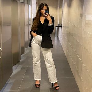 Zara white denim - perfect for spring & summer